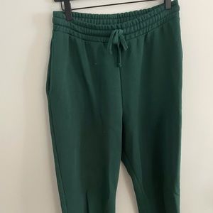 Dark green Zara sweatpants